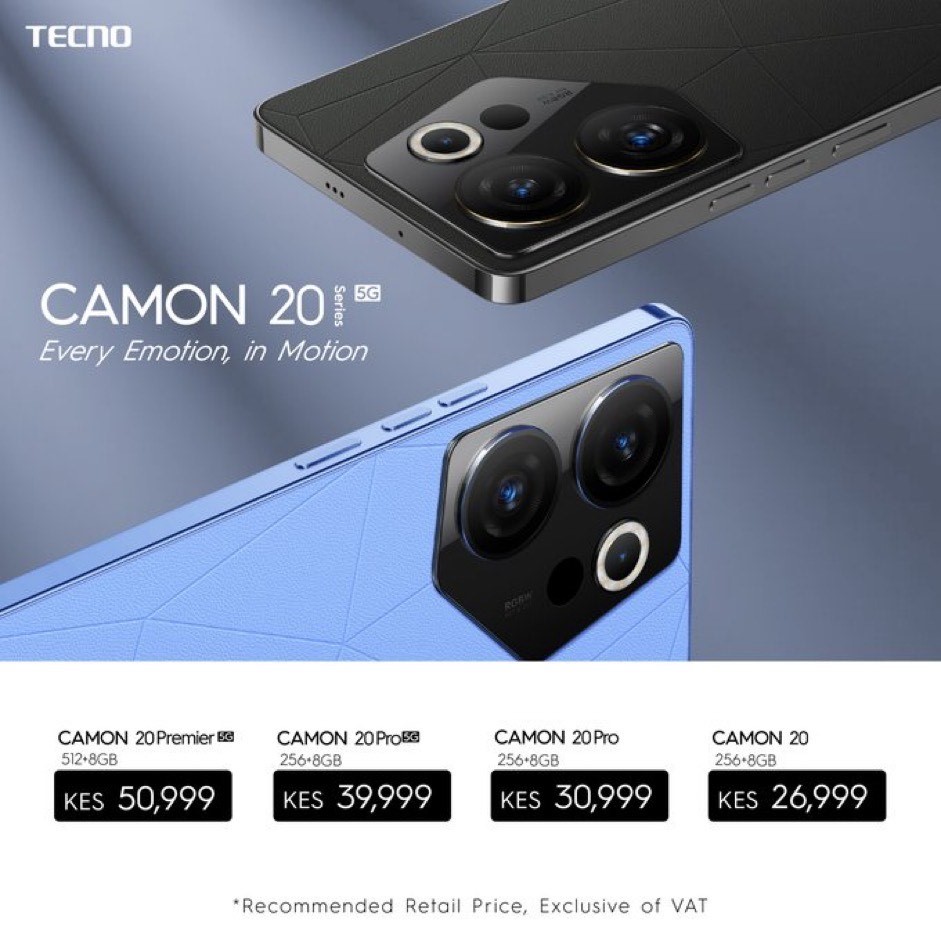 Techno Camon 20 Series