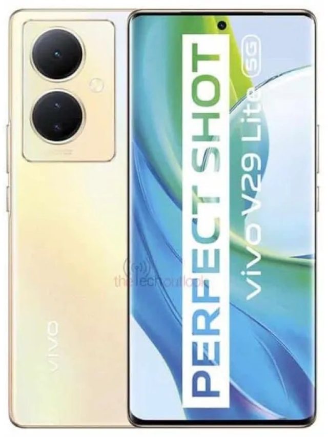 Vivo V29 Lite 5G official renders and specification leaked, design