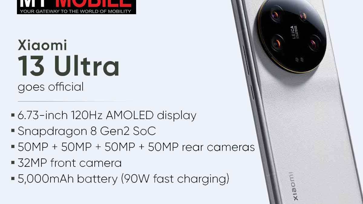 Xiaomi 13 Ultra with 1-inch camera sensor, Snapdragon 8 Gen 2 SoC, Dolby  Vision support, & large VC liquid cooling area launched in Europe: Price,  Specifications