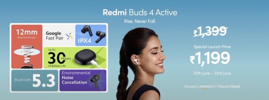 Redmi Buds 4 Active