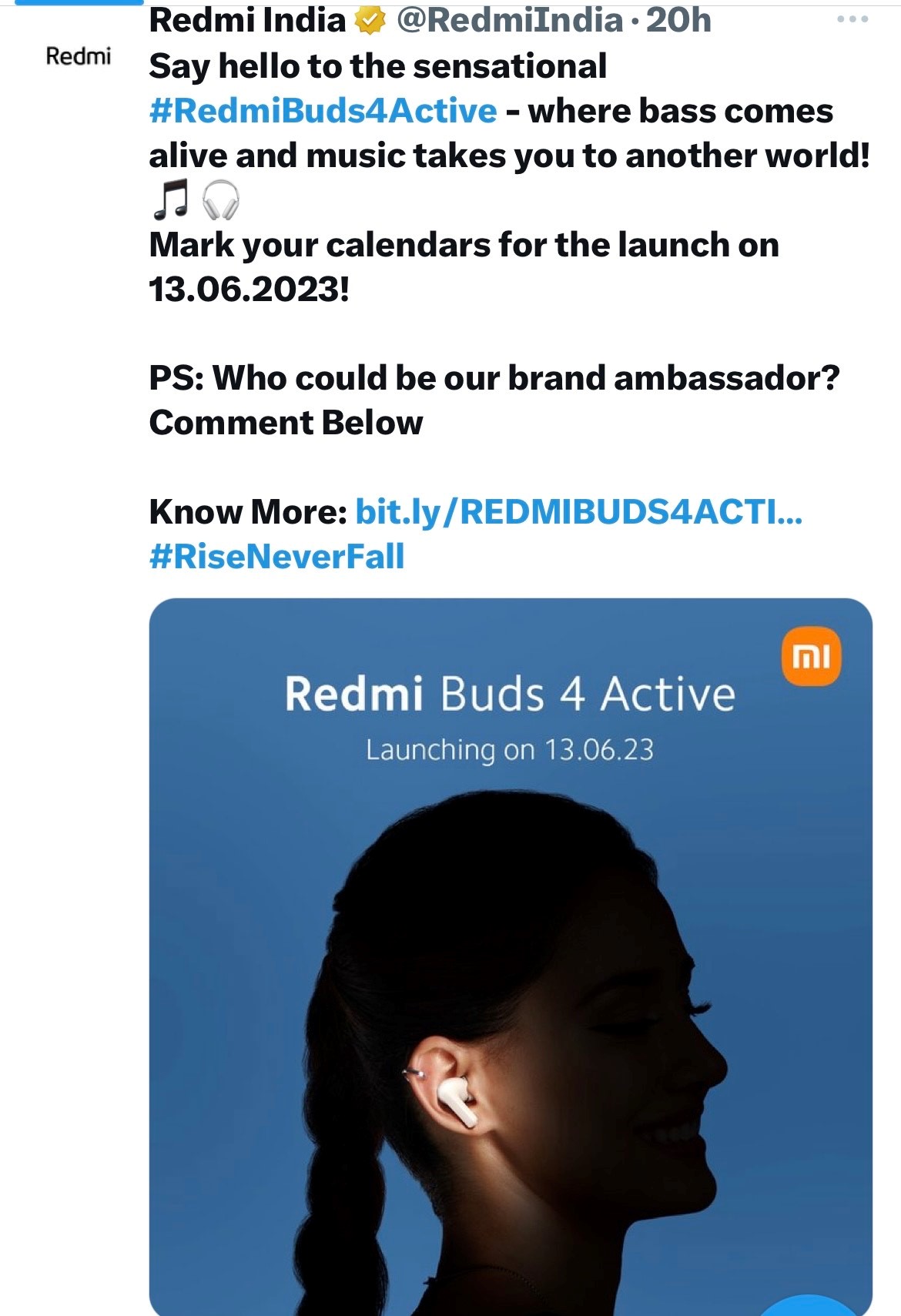 Redmi Buds 4 Active 