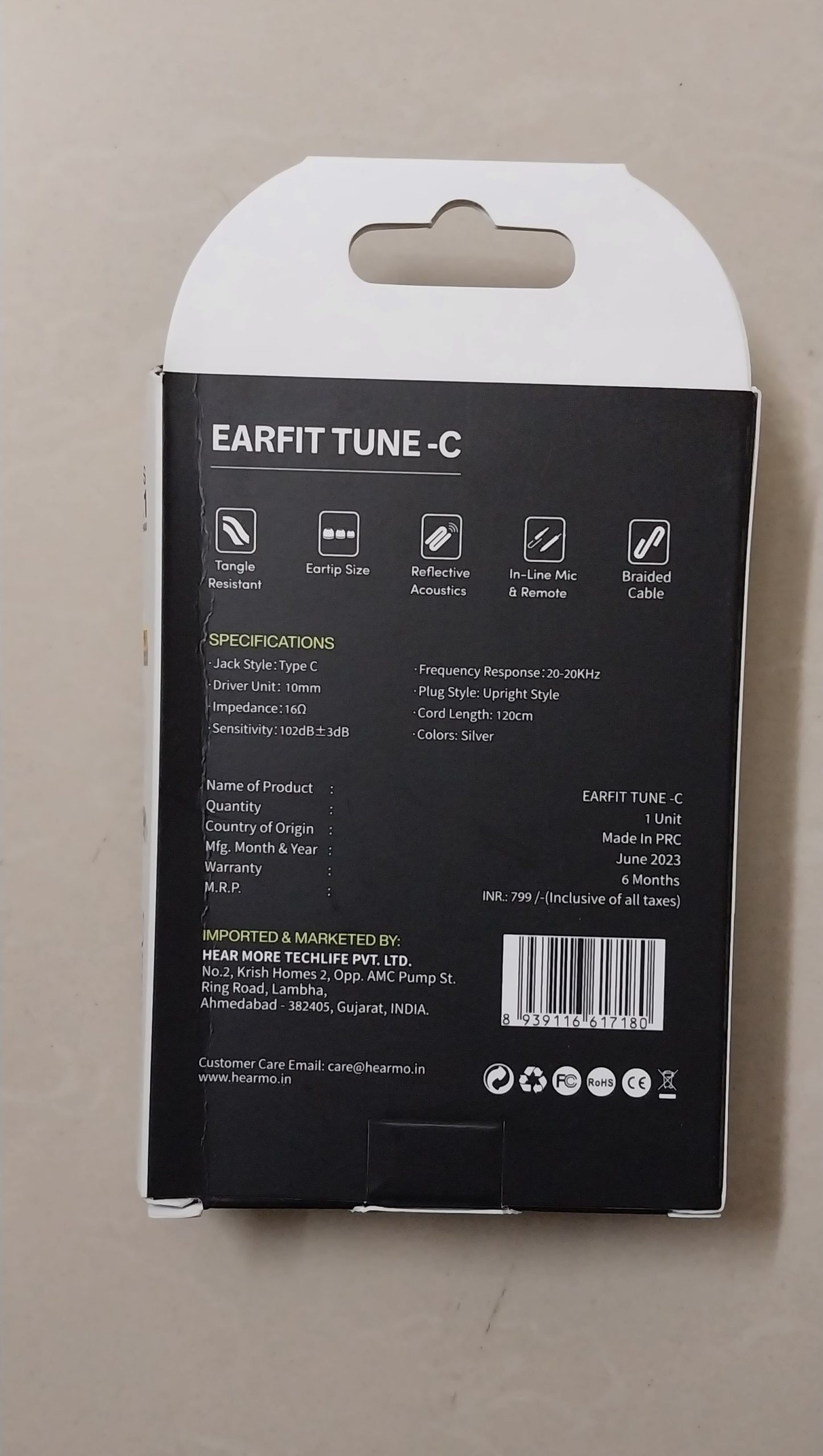 Hearmo Earfit Tune-C