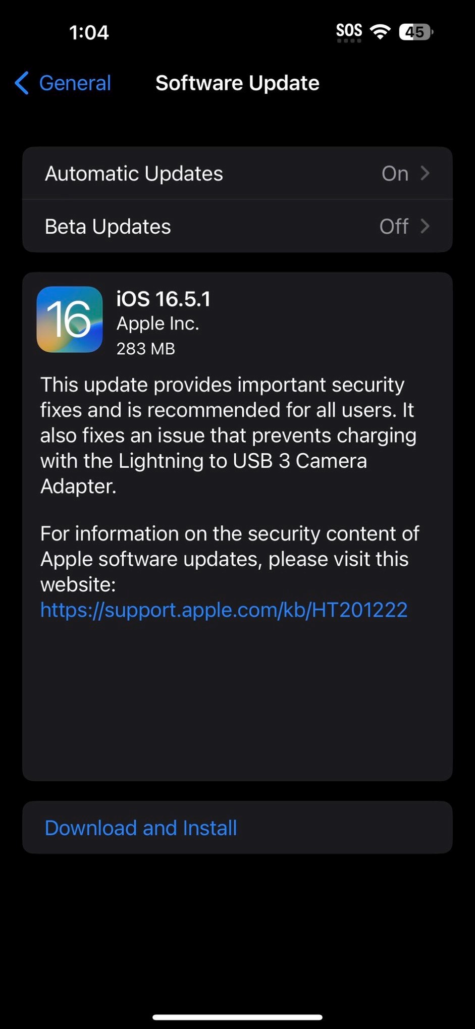  iOS 16