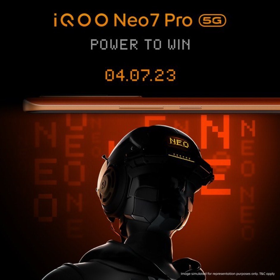 iQOO Neo 7 Pro Orange Colour