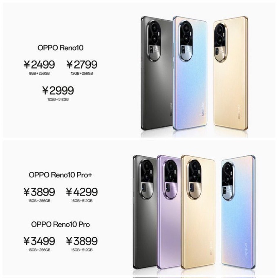 OPPO Reno 10 Series