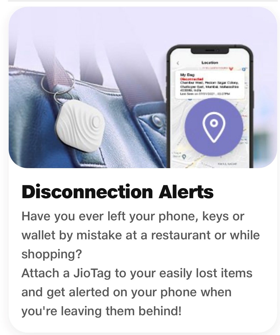 JioTag Bluetooth Tracker