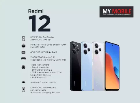 Xiaomi Redmi 12 presented officially ahead of global release with