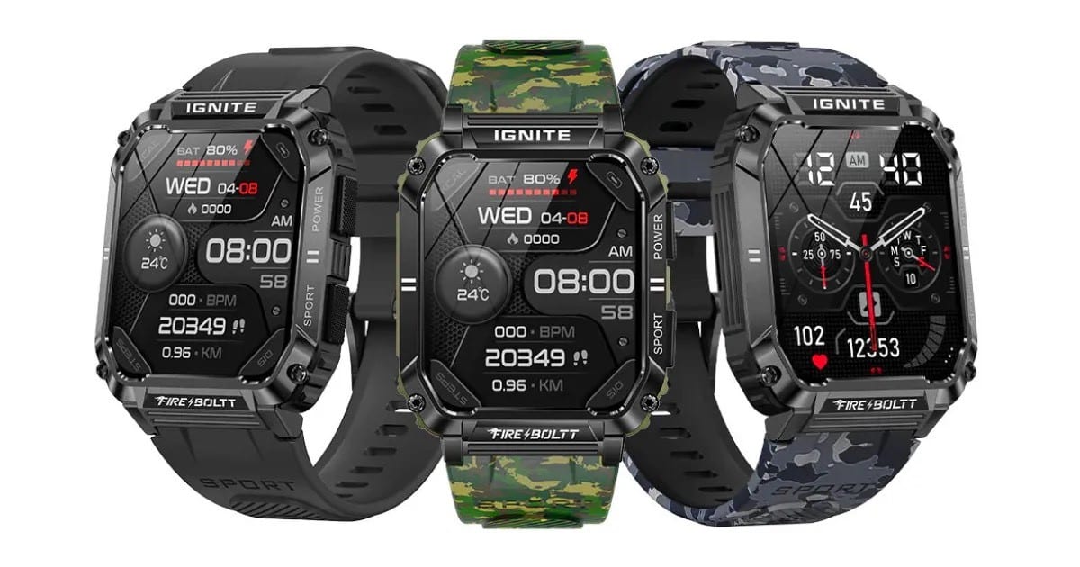 Fire-Boltt Combat Rugged smartwatch