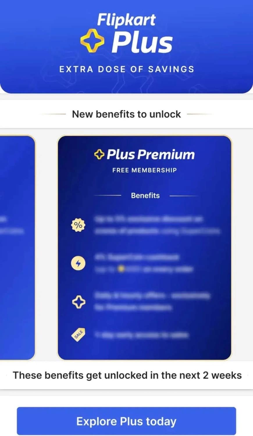 Flipkart Plus Premium Membership 