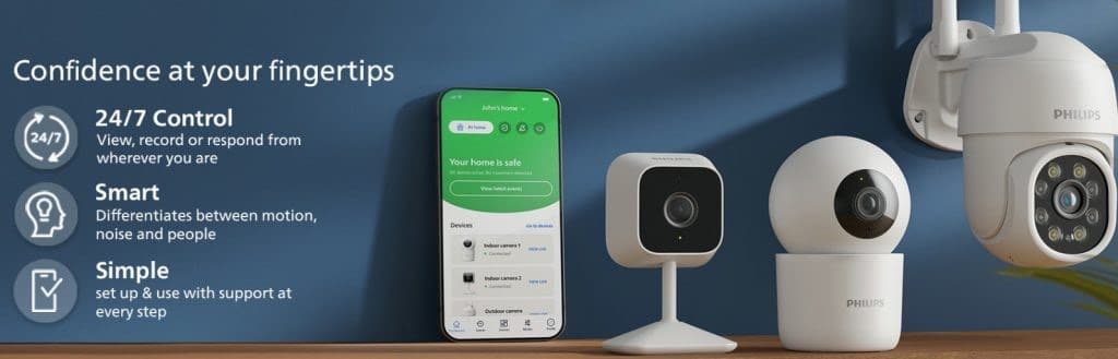 Philips Smart Home Security Cameras Specifications