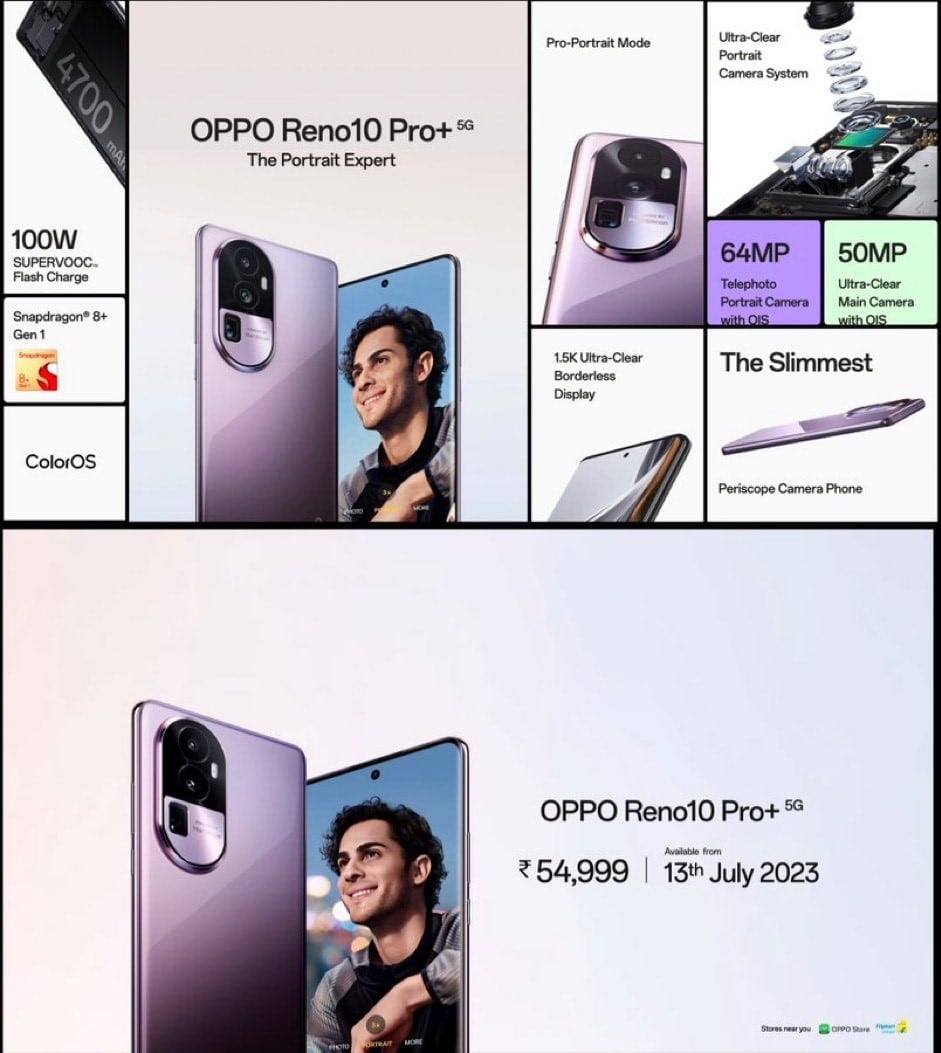 OPPO Reno 10 5G Specifications