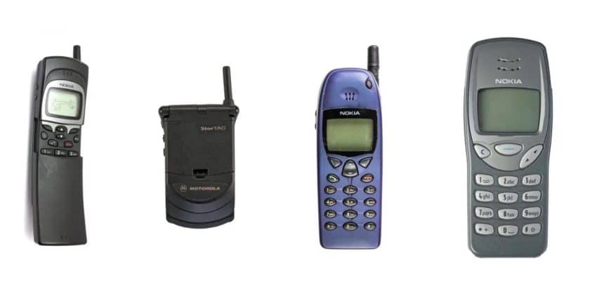 Mobile Phones from the 90s - Throwback Blast from the Past