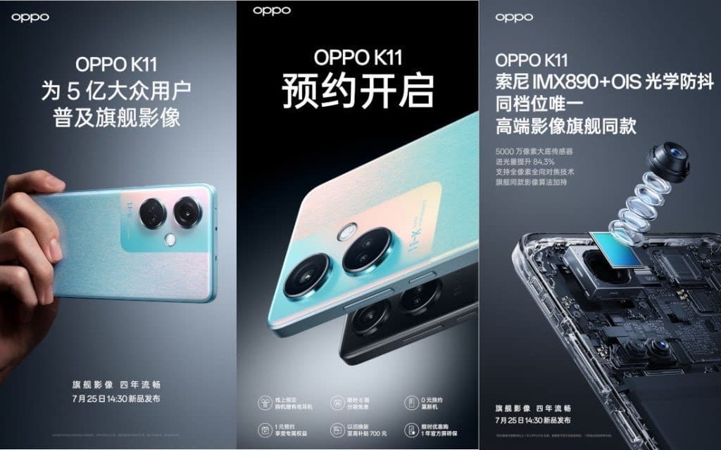 OPPO K11 Specifications