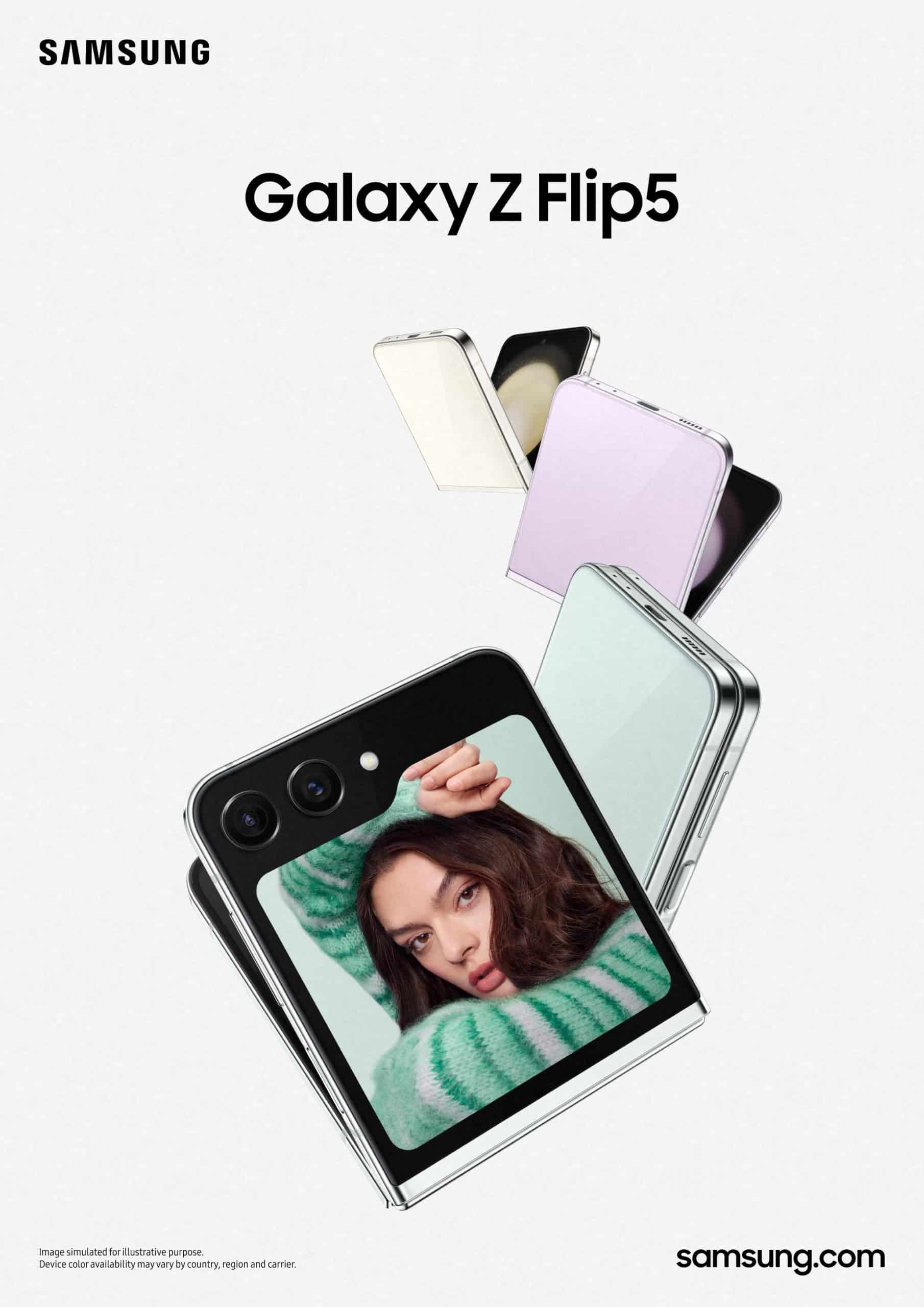 Samsung Galaxy Fold5 and Z Flip5