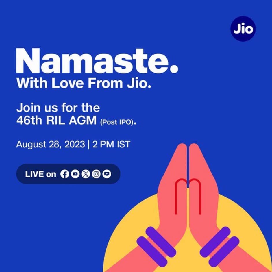 Reliance Jio AGM: When and Where to Watch