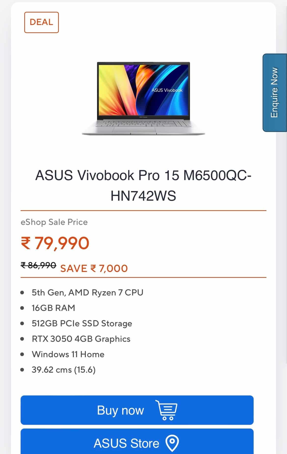 ASUS Independence Day Sale