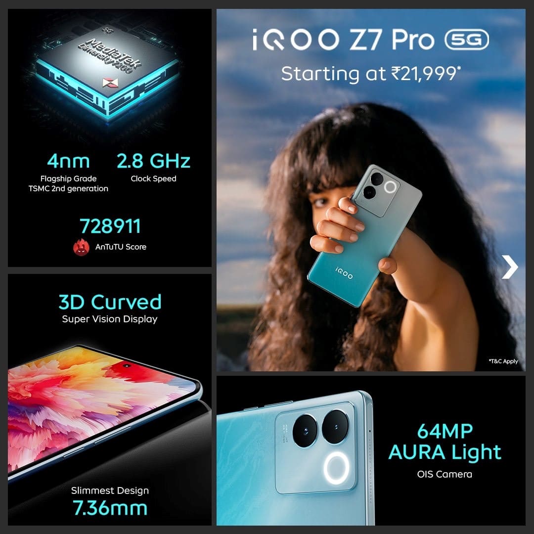 iQOO Z7 Pro: Key Specs