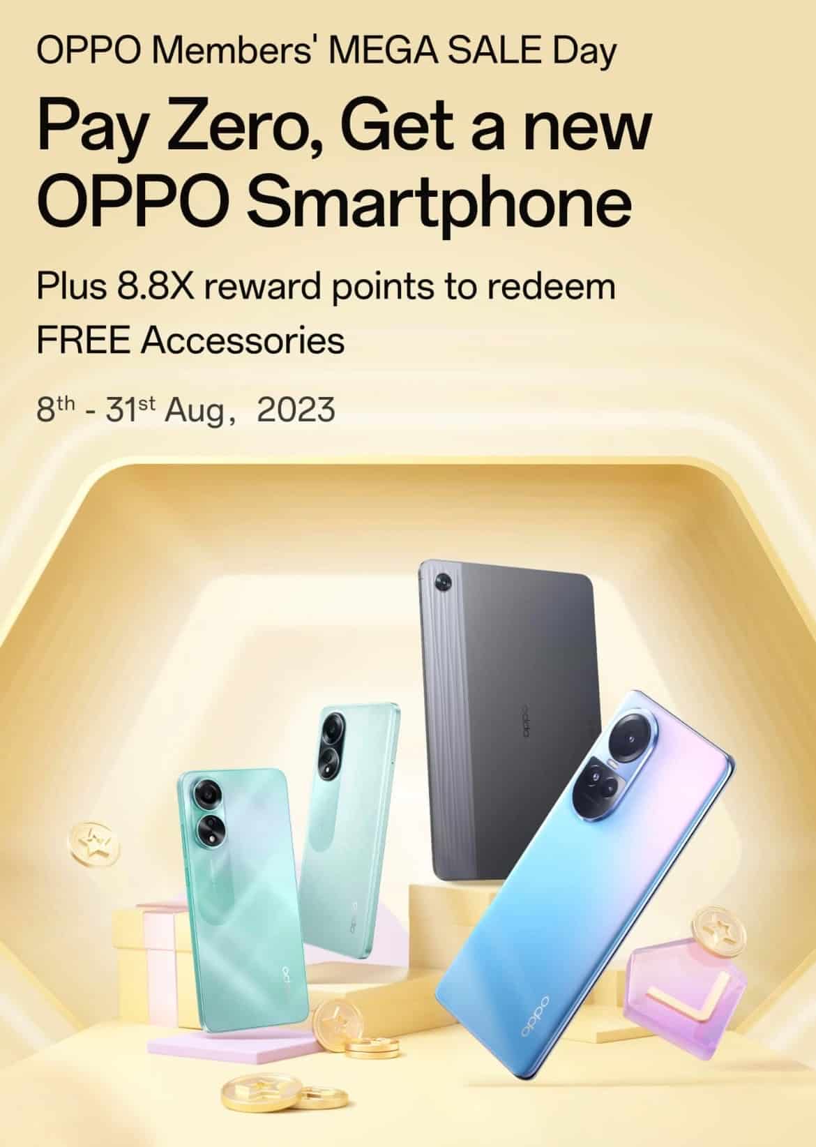 Oppo Smartphones Available at a Discount