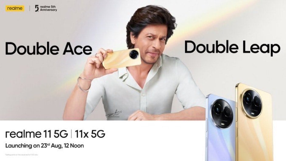 Realme 11 5G, Realme 11x 5G Will Launch on August 23