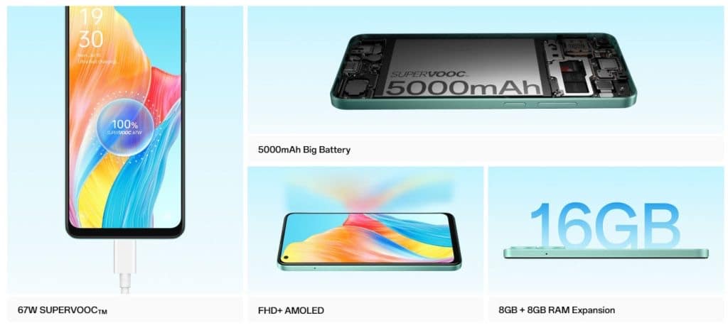 OPPO A78 Specifications