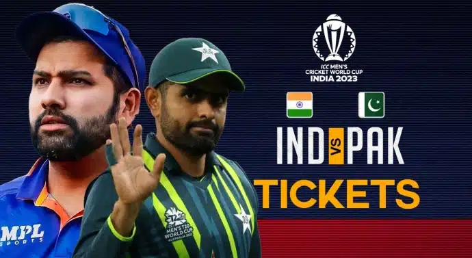 How to Book India vs Pakistan World Cup 2023 Match Ticket