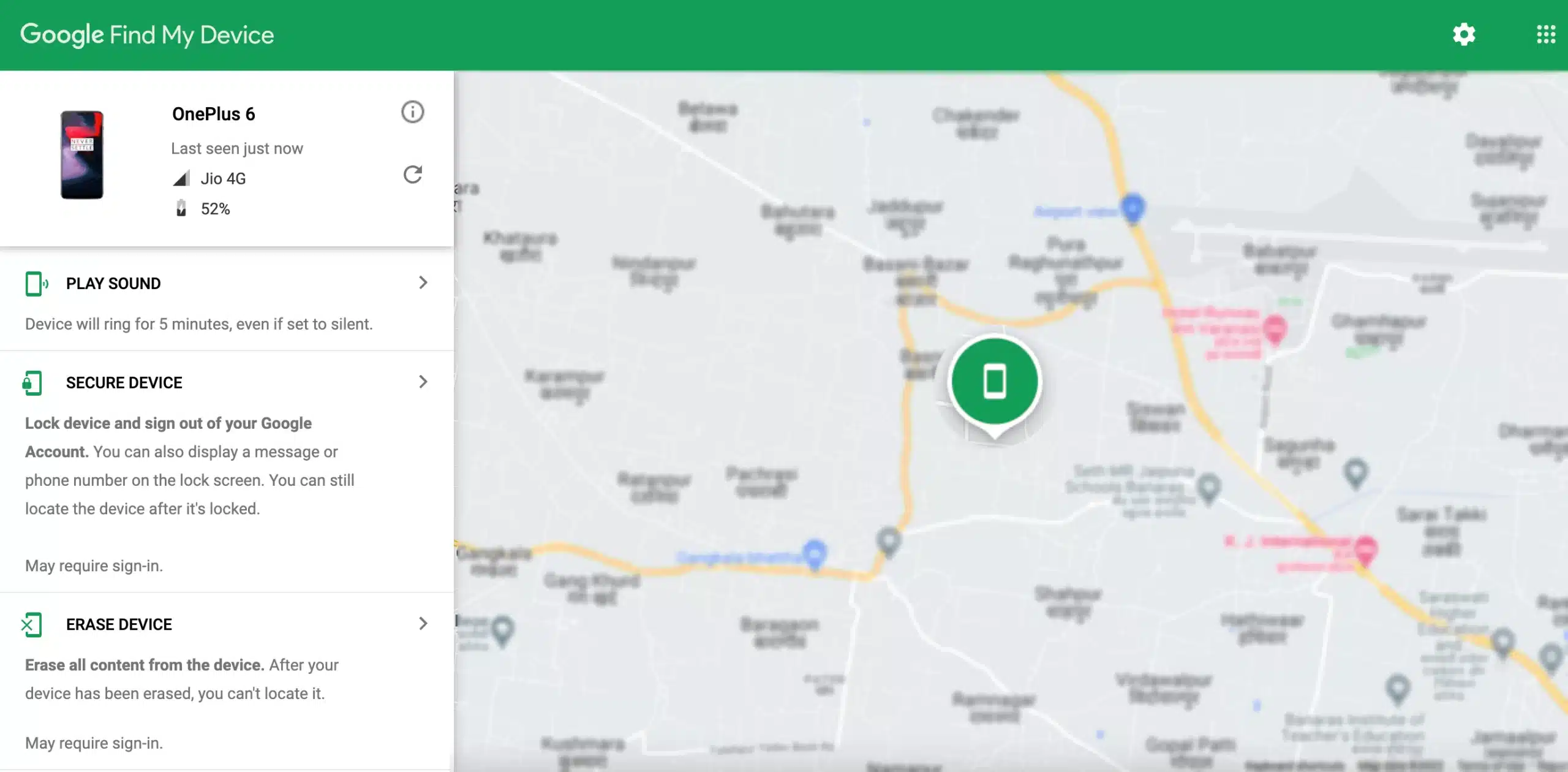 How to Trace and Find out Missing Android Mobile Phone using Google's Find My Device?