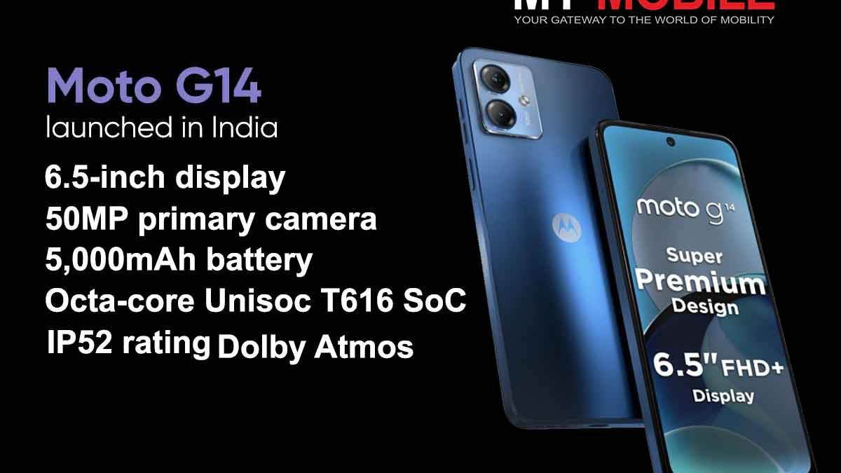 Motorola launches Moto G14 smartphone in India: Know price, specs
