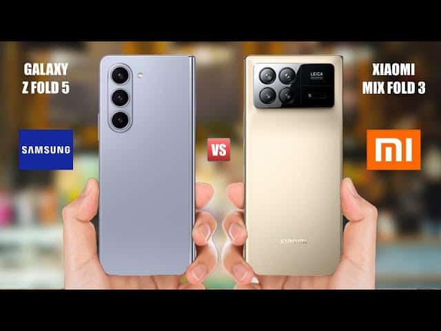 Xiaomi Mix Fold 3 VS Samsung Galaxy Z Fold 5 - Price Comparison