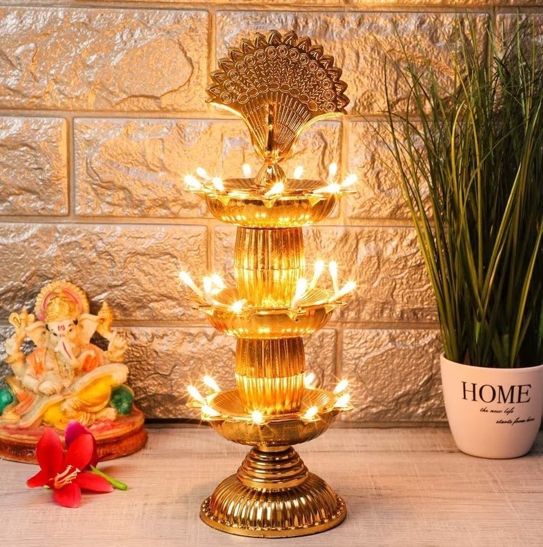 Electric Diya (Oil Lamp)