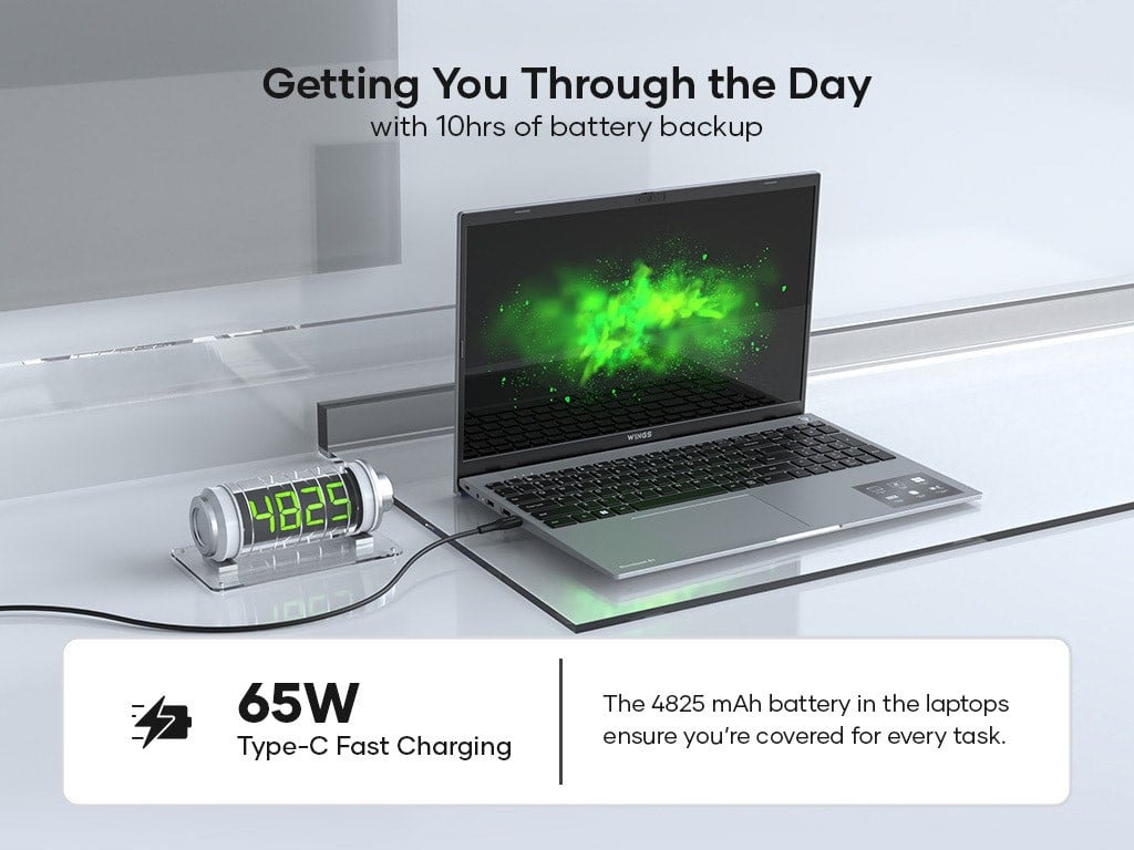 Wings Nuvobook Laptops: Features