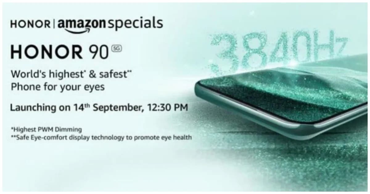 HONOR 90 5G on 14th September Details