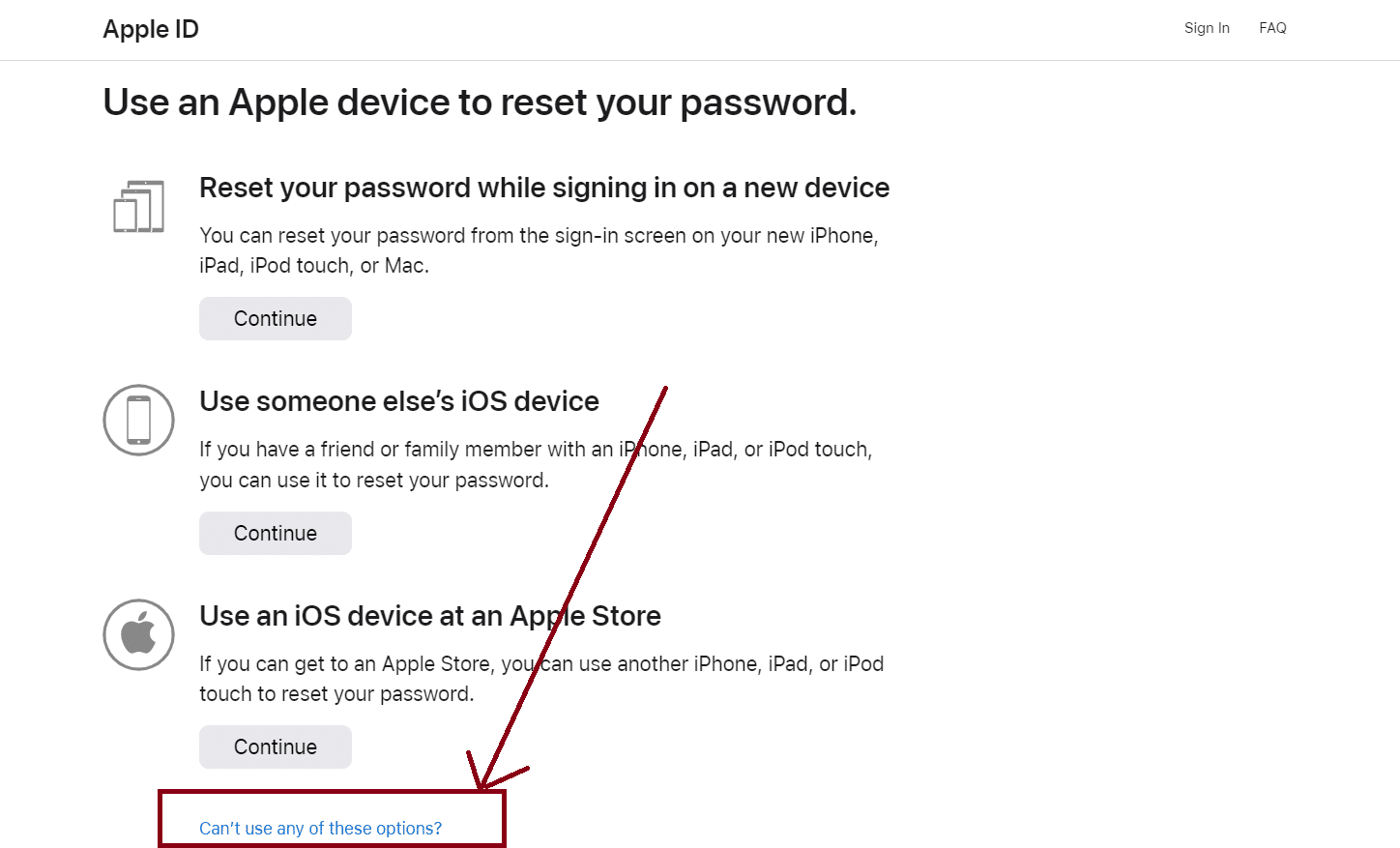 Reset Apple ID Password Without an Apple Device