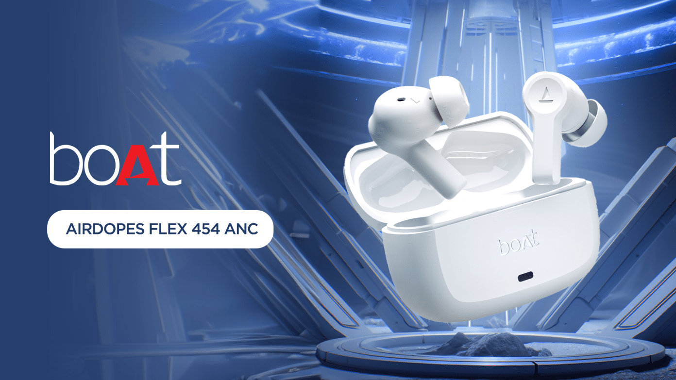 boAt ‘Airdopes Flex 454 ANC’ TWS Launched with ANC up to 32dB, boAt