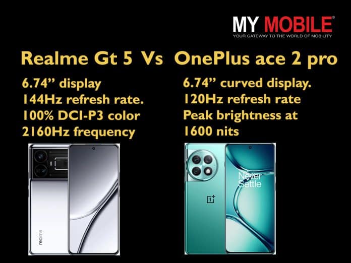 Realme GT 5 and OnePlus Ace 2 Pro