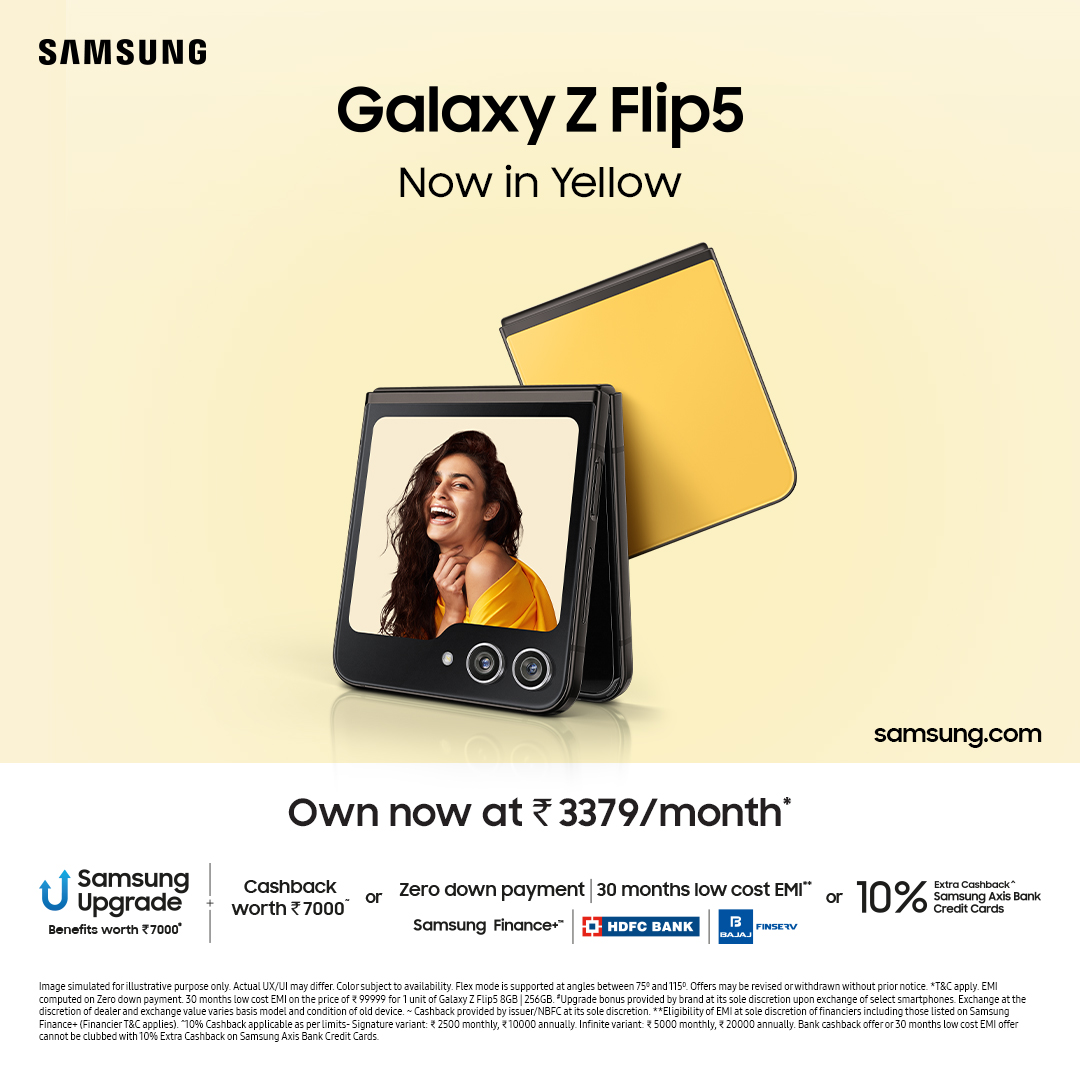 Samsung Galaxy Z Flip5: Pricing