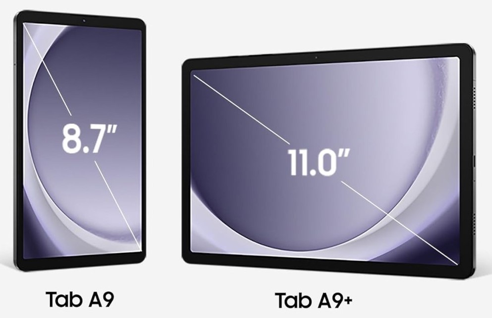 Galaxy Tab A9 and A9+: Pricing and Availability