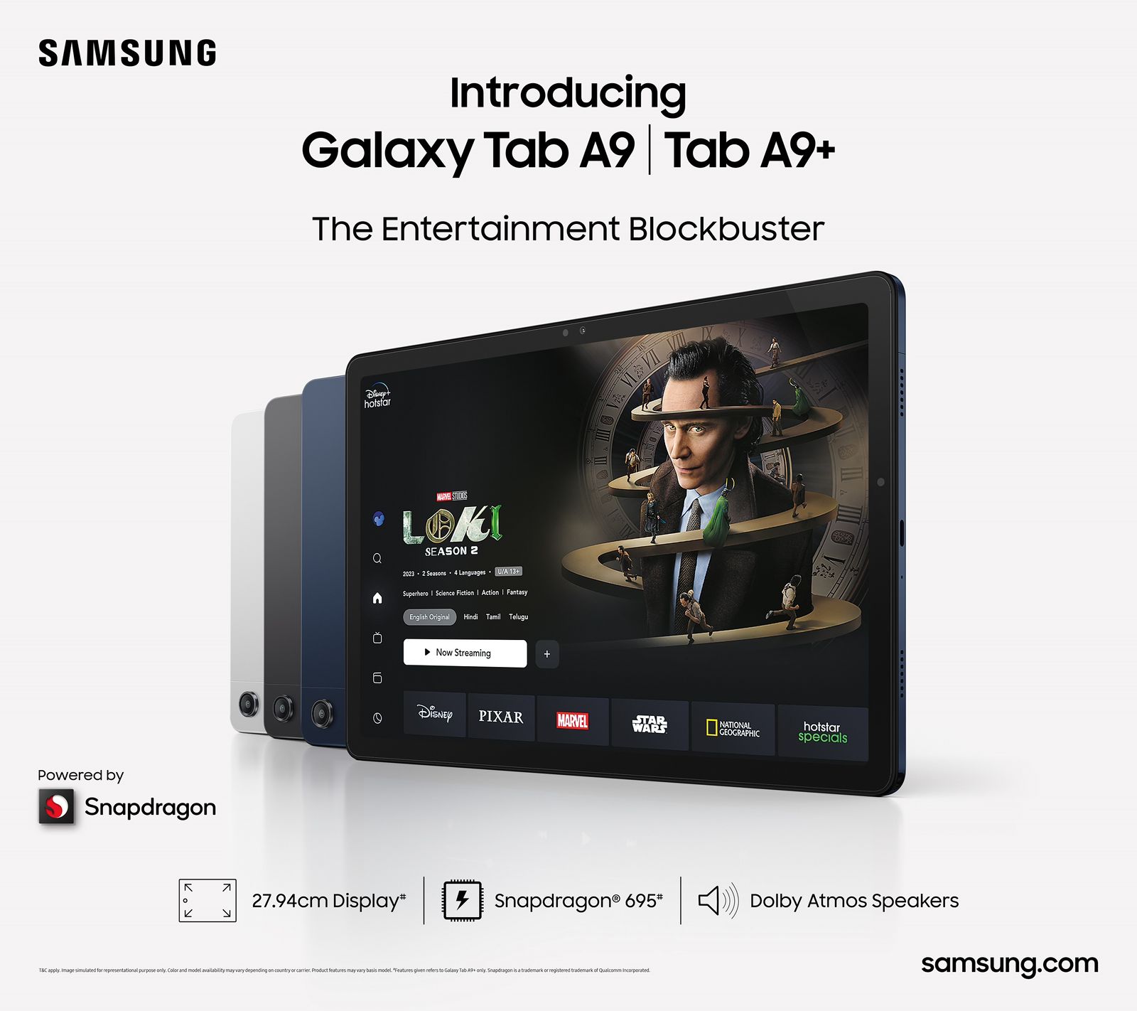 Galaxy Tab A9 Series: Features