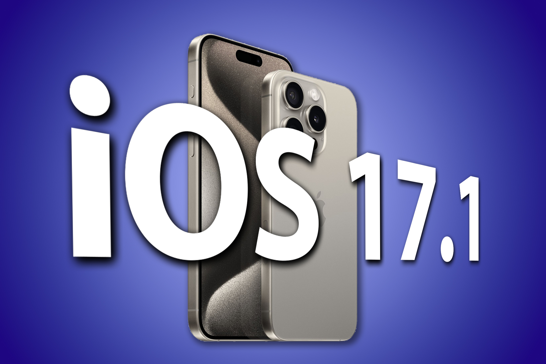 Apple iOS 17.1 Update