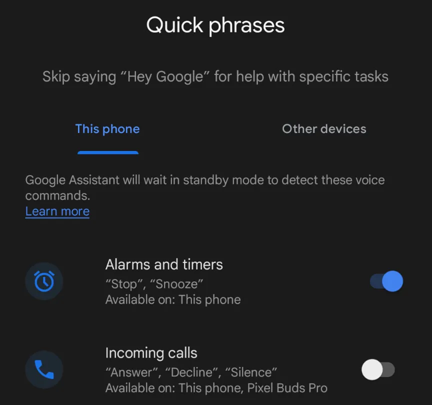 Google Expands Assistant Quick Phrases to Pixel Buds Pro