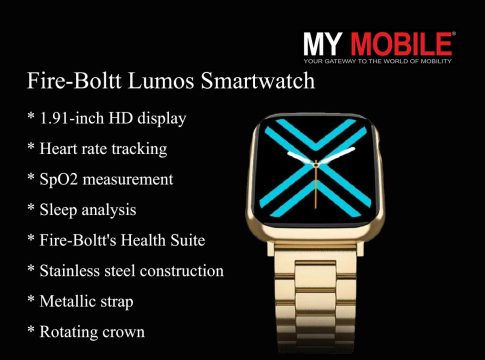 Fire-Boltt Lumos Smartwatch Launched in India: