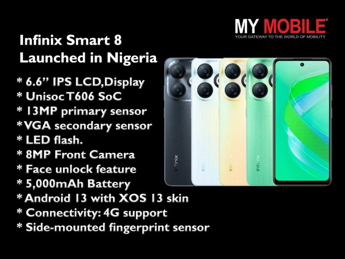 Infinix Smart 8 Hits Nigerian Market
