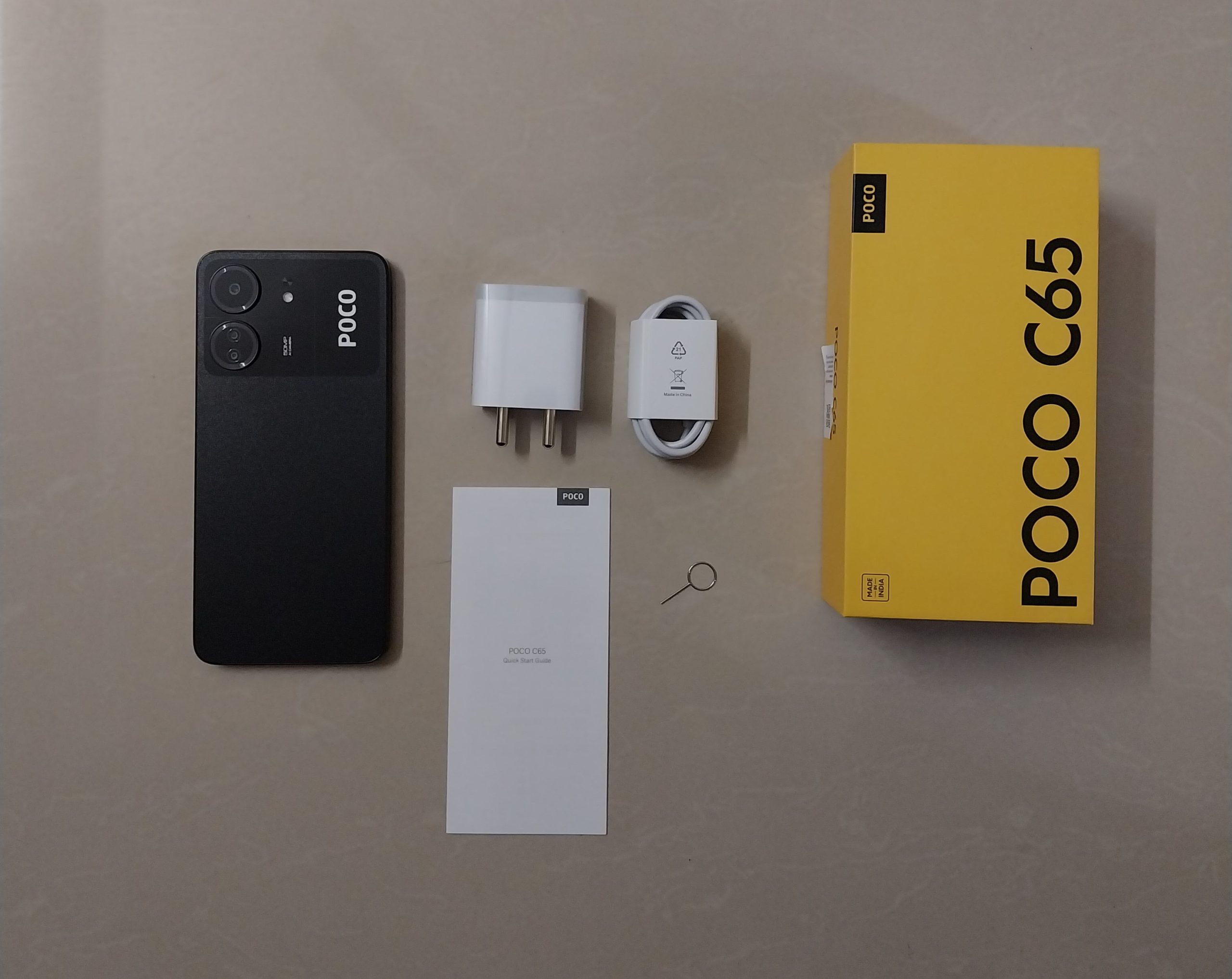 POCO C65 - Unboxing