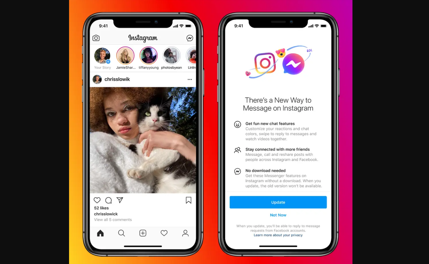Meta Ending Cross-App Messaging Between Instagram and Facebook Messenger This Month
