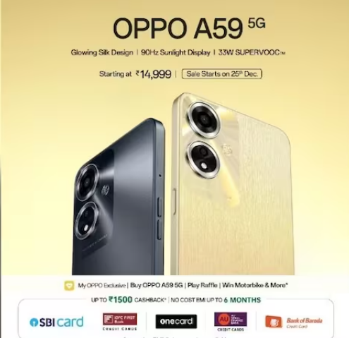 OPPO A59 5G: Pricing, Availability & Offers