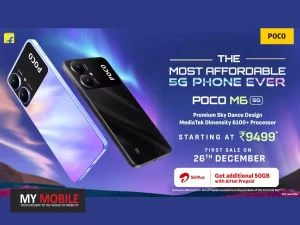 POCO M6 5G Goes on Sale in India on Flipkart with Special Offers