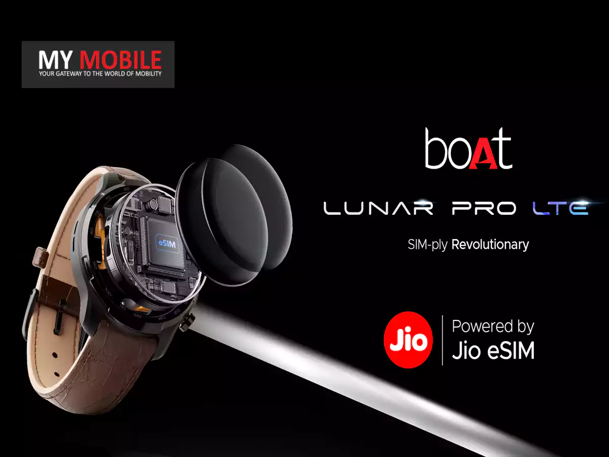 boAt Unveils Lunar Pro LTE Smartwatch with Jio eSIM Integration