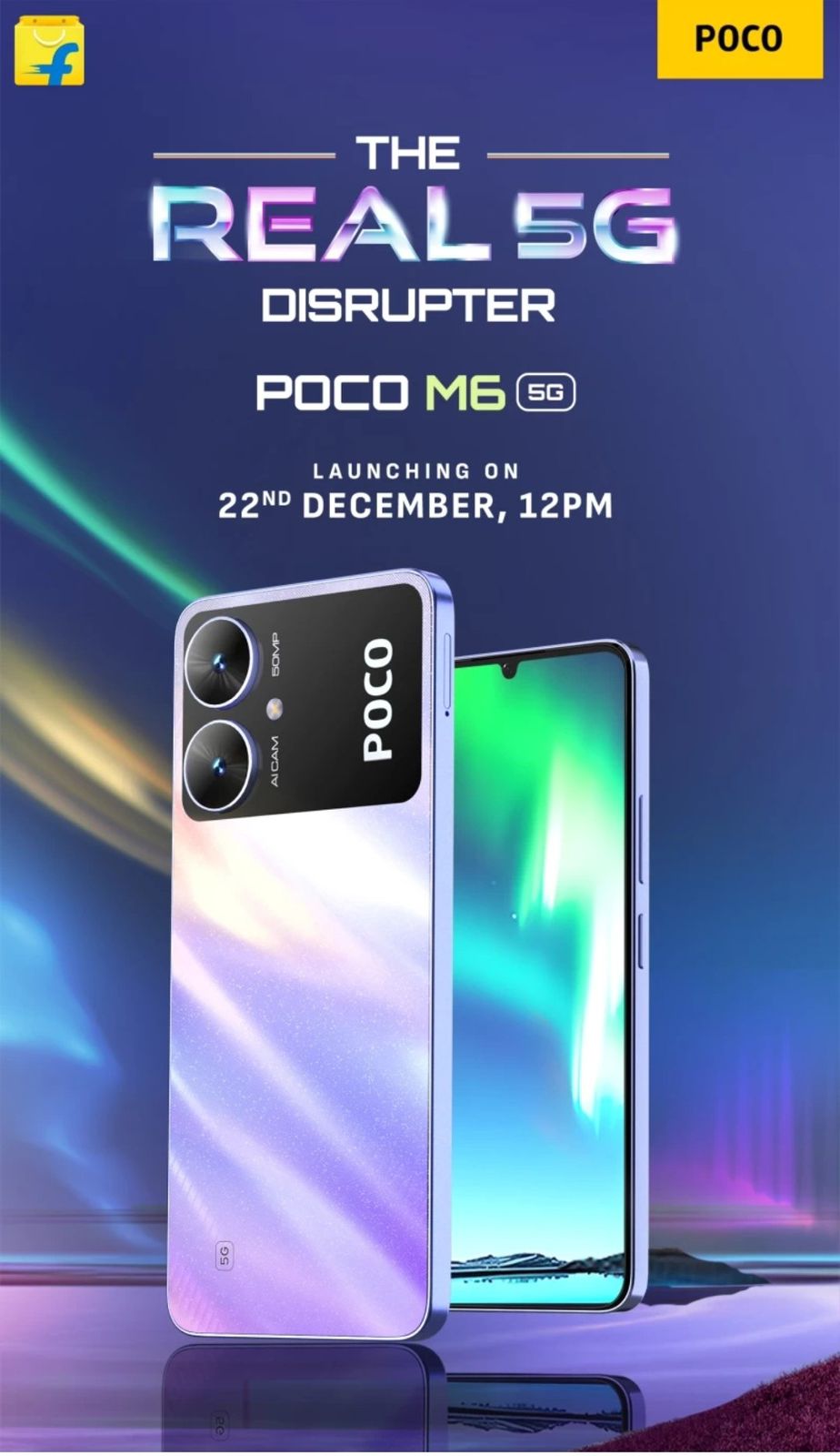 Poco M6 5G with Dimensity 6100+ SoC launched in India. Check price, specs,  launch offers and more