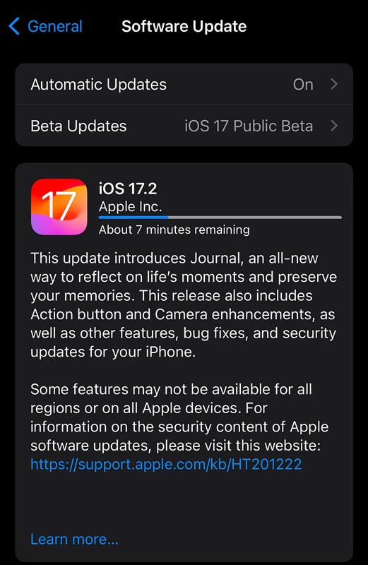 iOS 17.2: What’s New