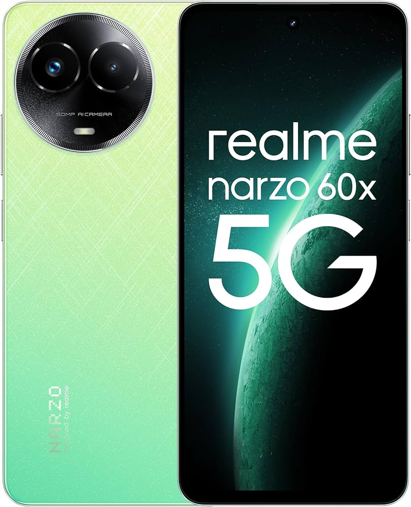 Realme Narzo 60x 5G (6GB+128GB) - Rs 12,499