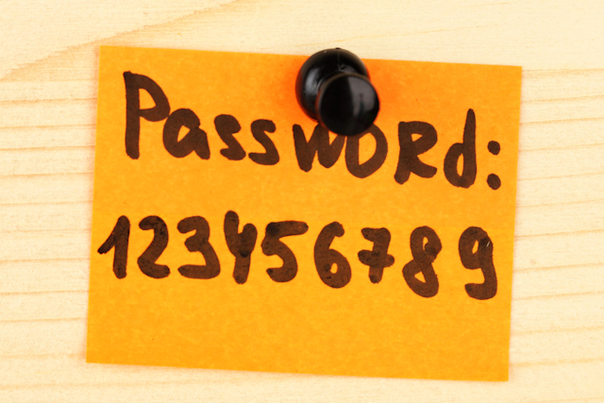 123456789 Password